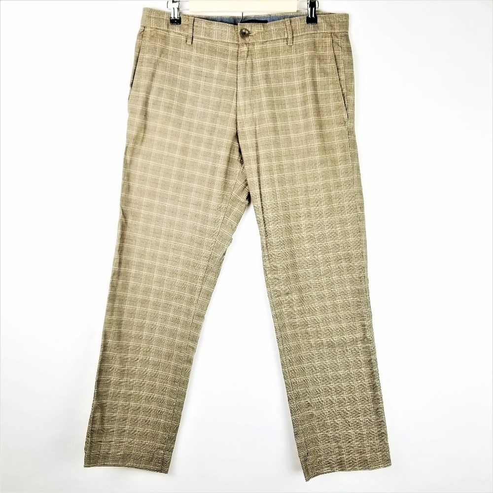 Banana Republic Plaid Pants size 32/30 Straight